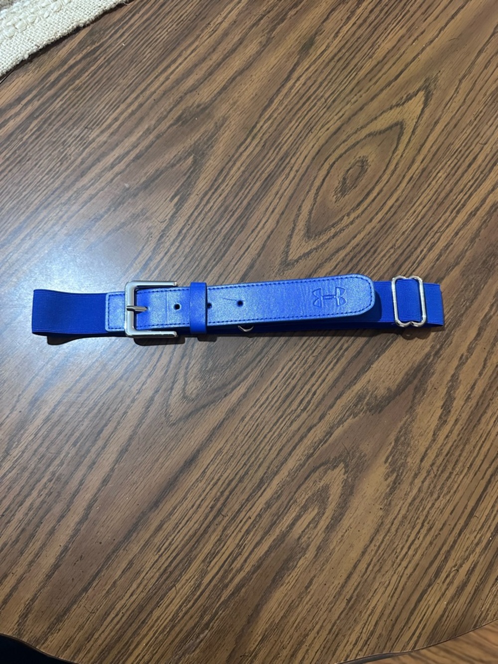 UA baseball belt
